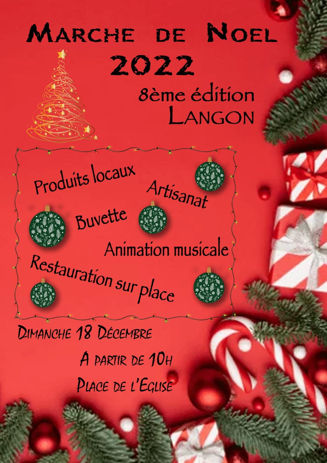 Marché de Noël de Langon
